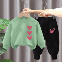 Children's Suit Girls' Sweater Two-piece Set