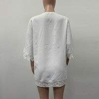 Elegant And Stylish Womens Round-neck Top