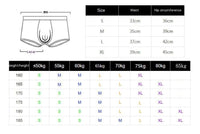 Men's Boxer Swimming Trunks Nylon Solid Color Breathable Slim Lace Underwear