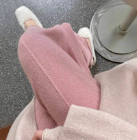 Spring And Autumn Outer Wear Trendy Mom Casual Wide-leg Pants