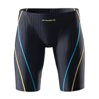 Professional Quick-drying Five-point Swimming Trunks Men's Long