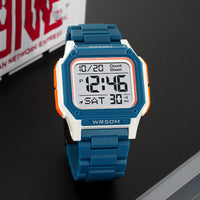 Mens Electronic Watch Outdoor Luminous Sporty And Waterproofperfect For Students