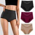 Sexy Lace Hip-Lifting Tummy-Control High-Waist Viscose Underwear
