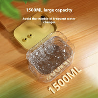 Cat Water Fountain Automatic Circulation Flow Water Fountain Kitten Drinking Water Apparatus