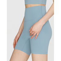Hip Lifting Peach Yoga Four-point Short High Waist Basic Sports Running Cycling Pants Brushed Nude Feel