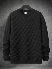 Crew-neck Base-layer Top Men's Casual Hoodie