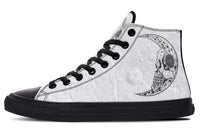 Printed Couple High-top Canvas Shoes