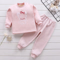 Children's Thermal Underwear Set Plus Velvet Thickening