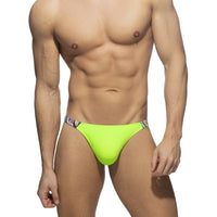 Low Waist Multicolor Printing AD Swimming Trunks