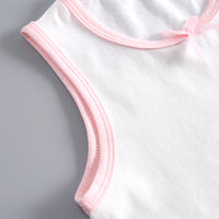 Girls Summer Baby Bottoming Shirt Vest