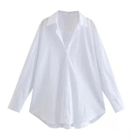 Urban Casual Multi-color Poplin Shirt