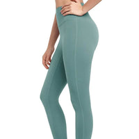 High Waist Nude Feel Yoga Pants Women's Summer Thin Peach Hip Lifting Seamless Fitness Pants