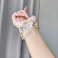 Natural Citrine Bracelet Womens Original Nine-Tailed Fox Design