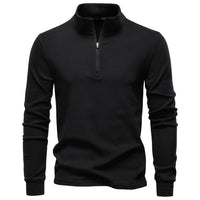 AutumnWinter New Arrival Stand Collar Half-Zip Thermal Base-Layer Sweater For Men