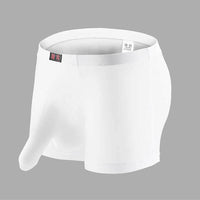 Men's Breathable Ice Silk Separation Solid Color Separation Boxer Briefs