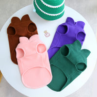 Simple Casual Warm Dog Clothes