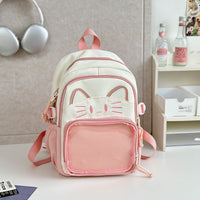 Korean Version Cartoon Large Capacity Casual Backpack