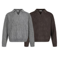 Fashion Ripped Design Retro Loose Sweater