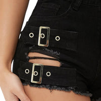 High Waist Sexy Ripped Stretch Casual Pants