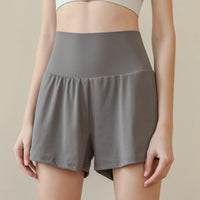 Ice-sensitive Quick-drying Fake Two-piece Anti-exposure Sports Shorts