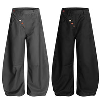American-style Vintage Women's Versatile Wide-leg Pants