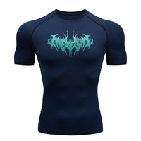 Men's T-shirt Short-sleeve Quick-dry Printed Sports Short-sleeve