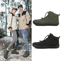 Men's Casual Cotton-padded Shoes High-top With Velvet Warm Snow Boots