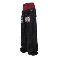 Womens Jeans With A Reverse Cross Design