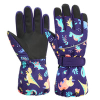 Warm With Velvet Thickened Cotton Waterproof Boys And Girls Riding