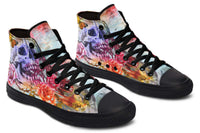 High Top Canvas Shoes For Printing Lovers