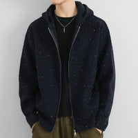 Hooded Thickened Personalized Warm Keeping Cardigan Sweater