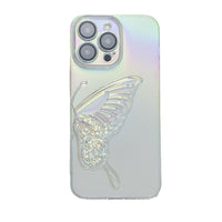 Quicksand Color Plating Meng Die Phone Case