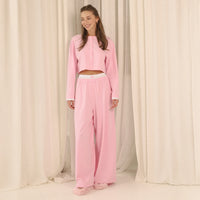 Long Sleeve And Pants Pajama Set Loungewear