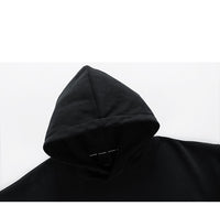 Men's American-style Simple Velvet Hoodie Top