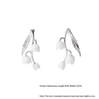 Handmade Lily Of The Valley Floral Earrings