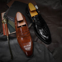 Men's New Business Casual Leather Shoes