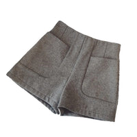 New Wide-leg High-waisted Cropped Shorts