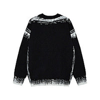 American Retro Niche High-Street Button-Up Cardigan Sweater For Women