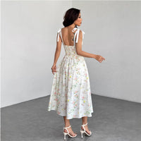 Slim-fit High-end Waist-cinching Dress