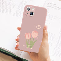 Tulip Silicone Phone Case Anti Drop