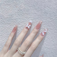 Wearing The Finished Nail Patch