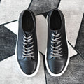 Men's Handmade First-grain Horse Leather Distressed Casual Shoes