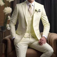 Elegant Business Banquet Suit Set For Men