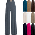 Summer High-Waisted Professional Slimming Drapey Versatile Trousers