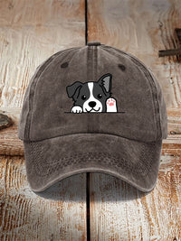 Washed Cotton Printed Hat Distressed Dad Cap Men Retro Baseball Cap Hot Soft Top Sun Hat