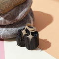 Classic Zircon-studded Lightweight Drop Earrings