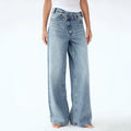 High Waist Wide Leg Jeans Daily Comfortable, Casual And Versatile