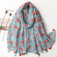 Creative Chinese Style Cotton And Linen Scarf