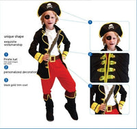 Children's Pirate Costume Costume Cosplay Role Play Party