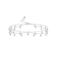 Sexy Minimalist Double-Layer Rhinestone Waist Chain